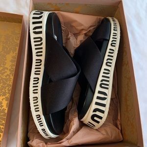 Miu Miu Slide Sandal